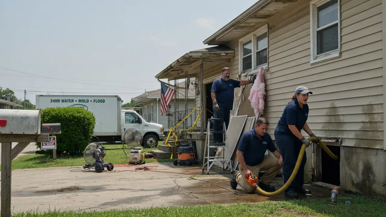 Water Damage Repair in Walnut Springs, TX near me